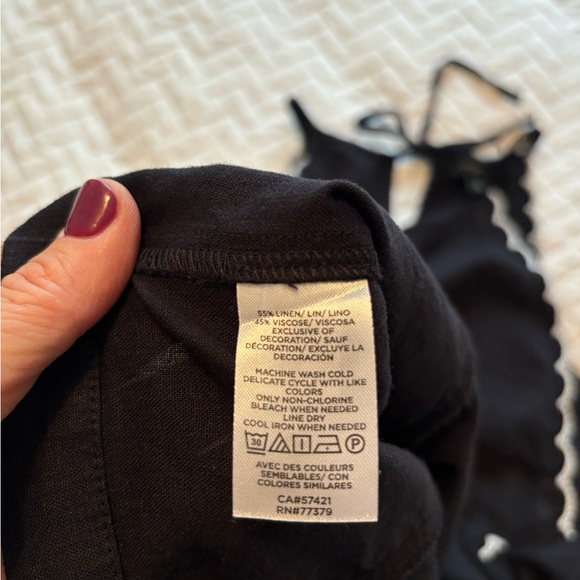 Ann Taylor Linen halter top, Size SP - Picture 7 of 8